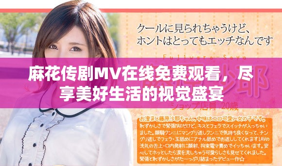 麻花传剧MV在线免费观看，尽享美好生活的视觉盛宴
