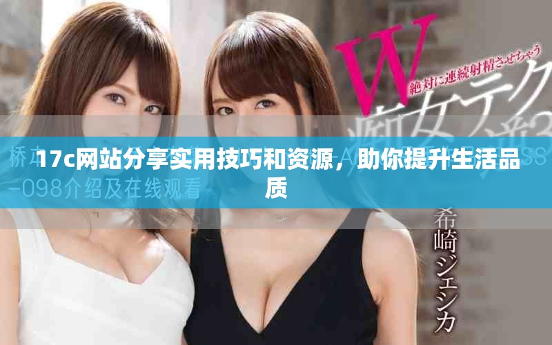 17c网站分享实用技巧和资源，助你提升生活品质