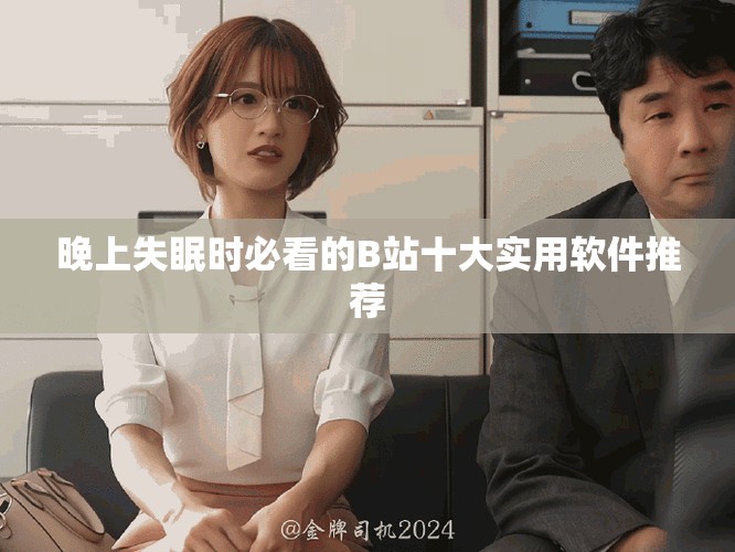 晚上失眠时必看的B站十大实用软件推荐