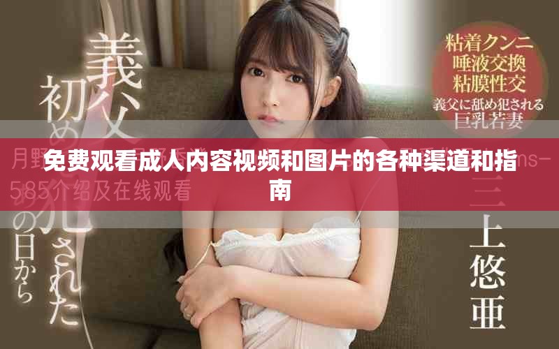 免费观看成人内容视频和图片的各种渠道和指南