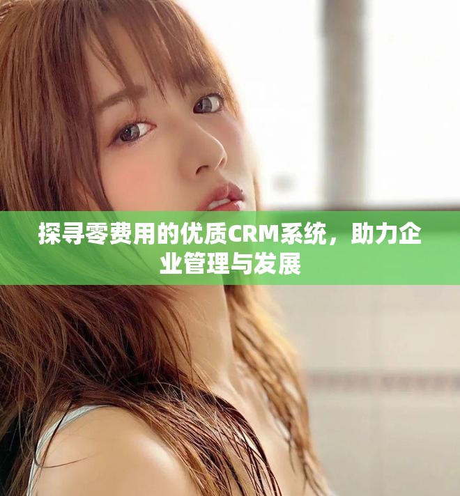 探寻零费用的优质CRM系统，助力企业管理与发展