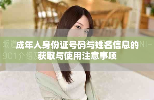 成年人身份证号码与姓名信息的获取与使用注意事项