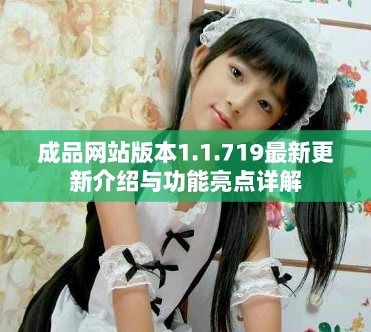 成品网站版本1.1.719最新更新介绍与功能亮点详解