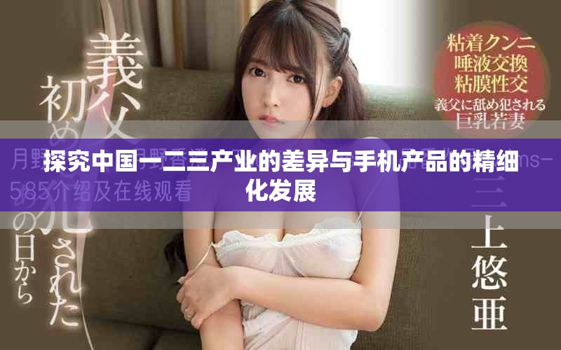 探究中国一二三产业的差异与手机产品的精细化发展